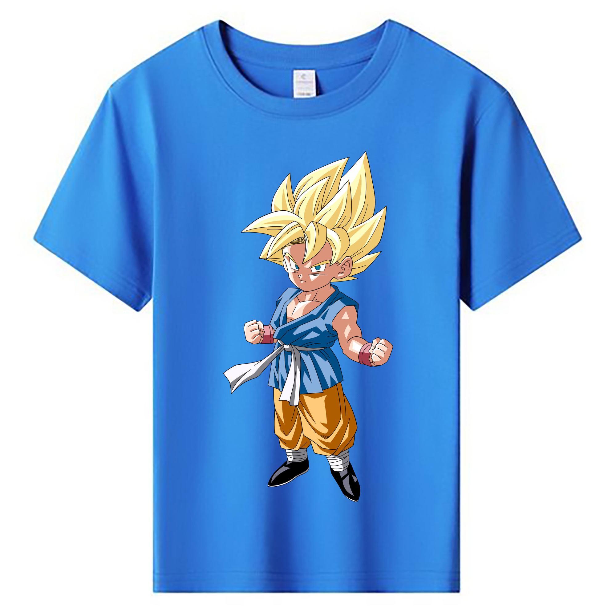 （画像用） ドラゴンボール 孫 悟飯（そんごはん）DRAGON BALL Son Gohan 綿100％キッズTシャツ（フロントプリント）